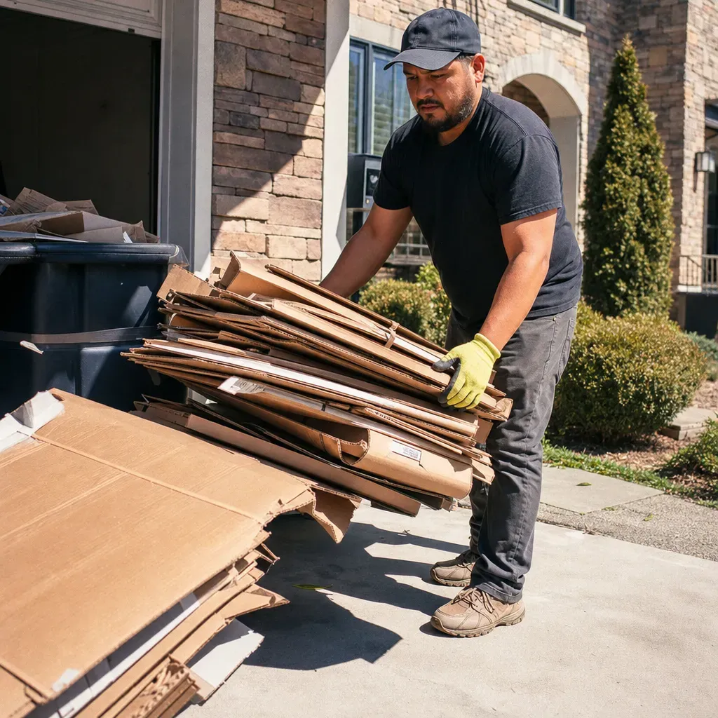 Cardboard Removal — Junk Removal Kennesaw